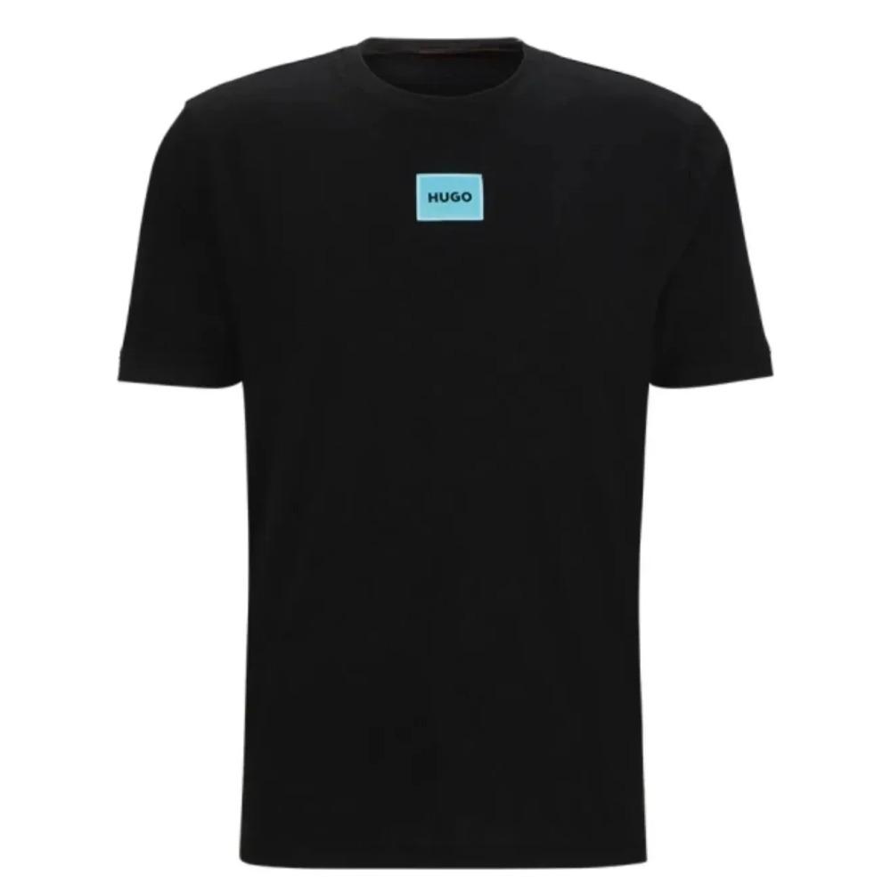 

2024 Hugo Мужская Женская Тренд Футболка Бренд Футболка с Коротким Рукавом Одежда Дизайнерская Футболка Хлопковая Футболка Летние Топы Мода Уличная Одежда S чёрный