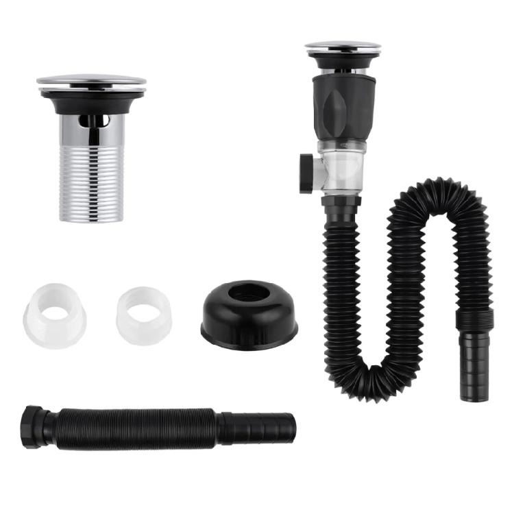 

Plastic Bathroom Drain System Universal Compatibility Multiple Size Hair Catcher Odor Barrier 1