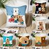 Cartoon Animation D-Dinotaeng Pillow Case Square Pillow Bedroom Sofa Leisure Comfort CushionCarLiving Room Home Decoration 40X40