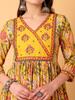 Women Designer Pure Cotton Kurti Pant Dupatta Set Indian Bollywood Anarkali Salwar Suit