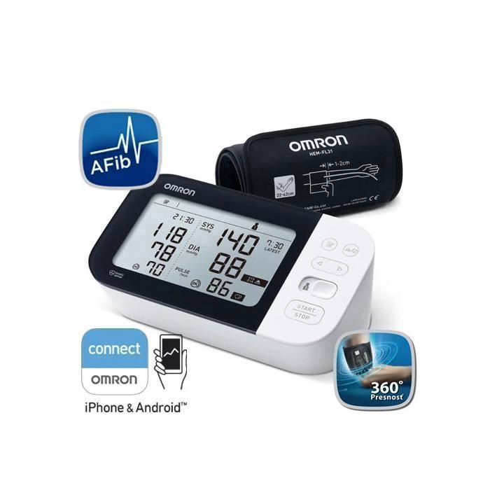 OMRON M7 Intelli IT IntelliWrapCuff : tensiomètre électronique au bras