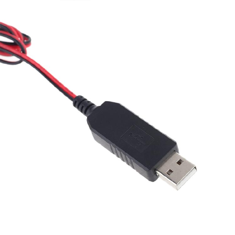 AA Battery Eliminator Cable Cord with Type-C Converter USB or Type-C Input 5V2A
