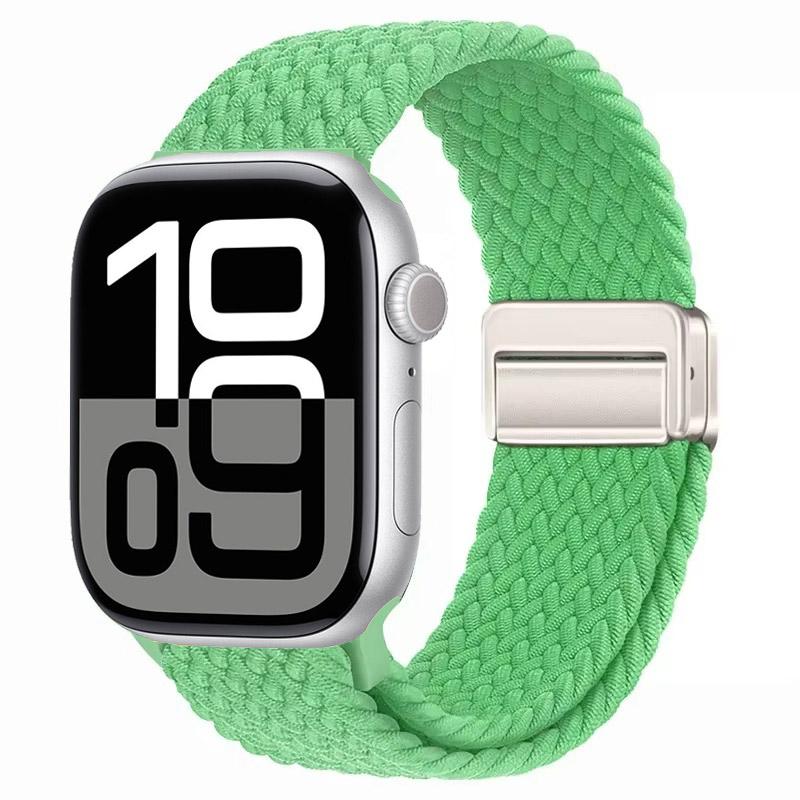 Nylon Strap for Apple Watch 10 46mm 42mm/Ultra 2 49mm 9 8 7 Breathable Watchband iwatch Series 6 5 4 SE 44mm 40mm 45mm 41mm Band