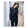 [Emefeel] Fluffy Waffle with Belly Band, Room Wear, Women's Sweatshirt, Pajamas (Top and Bottom Set/Long Sleeve), Warming, Cold Protection, Loose,