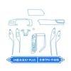Tpu Transparent Film for 2024 Changan X7 PLUS Car Interior Sticker Console Dashboard Screen Protection Film Car Accessories
