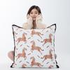 Medieval Style B & B Hotel Throw Pillow Cushion Sofa Living Room Pillowcase Backrest Pad - Soft Fabric Decorative Cushion