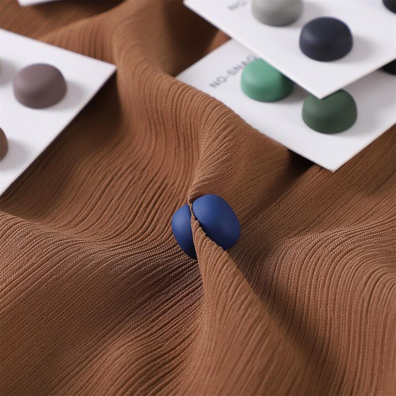4Pairs / Card Matte Magnet Hijab Pins for Muslim Ramadan Headscarf Women Shawl Strong Magnetic Button Headscarf Magnetic Brooch