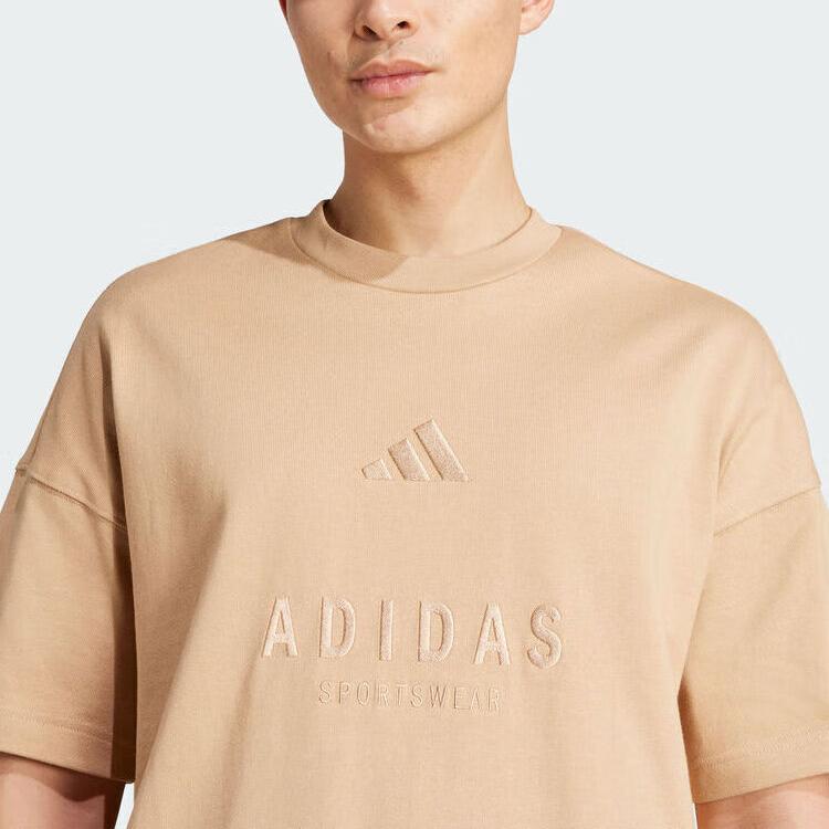Adidas Sports Casual Pullover Short Sleeve T-Shirt Men Tops JL6551