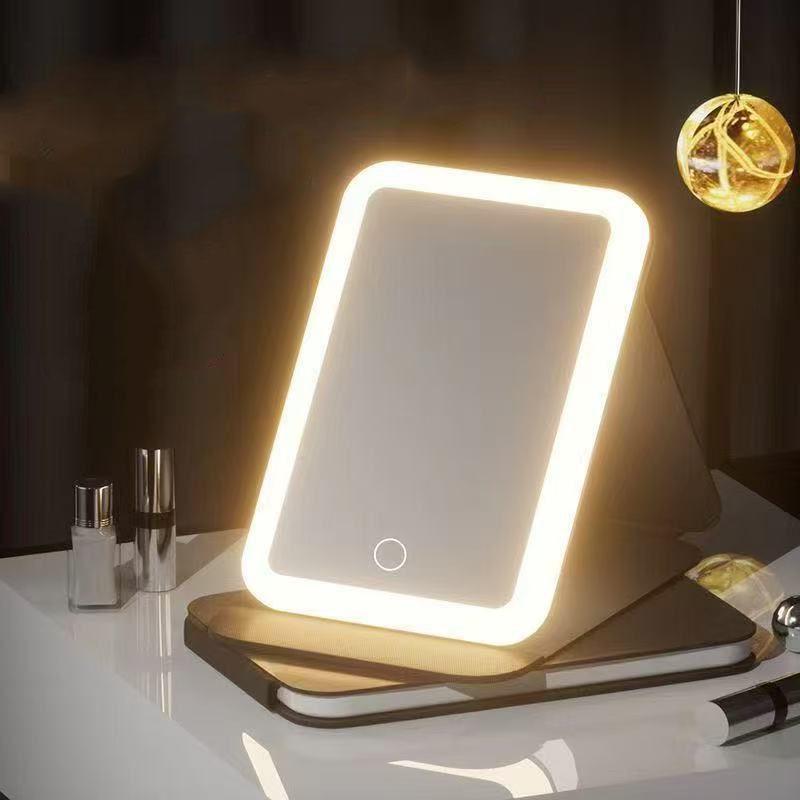 LED Makeup Mirror with Light Desk Mirror Beauty Mirror Bedroom Mirror Dressing Mirror