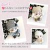 Pink Knit Hat, Shirt, and Overalls Set for 10cm Plush Toy, Kigurumi Accessories, Otaku Activities, Doll Mascot, K-Pop Doll Costume [Used]