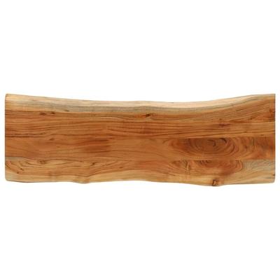 Vidaxl Tabletop, 120X40X3.8Cm, Acacia Wood, Natural Edge