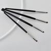 4Pcs/Set Small Angle Eyeshadow Brushes Precise Detail Eyelid Highlighter Makeup Brushes Lying Silkworm Soft Hair