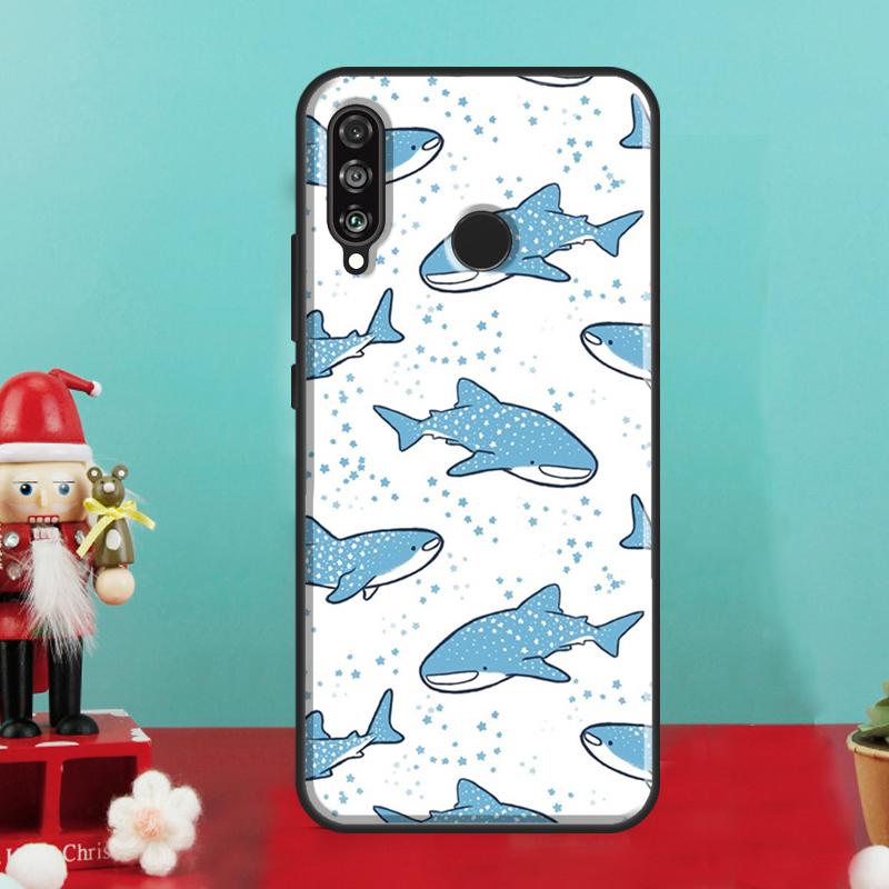 whale sharks For Huawei Nova Y70 Y90 Y60 Y72 Y73 Y61 Y91 9 10 SE 12i 12s 11i 8i P30 P40 Lite P60 Pro Case Nova 9 SE