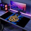 Inter Milan Mouse Pad, Large Gaming Desk Mat, Non-slip XXL Mousepad for Laptop & Tablet, Mini PC Playmat with Stitched Edges