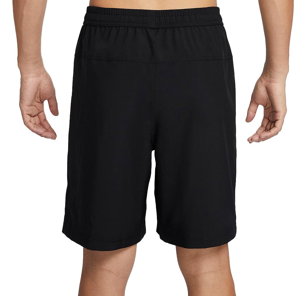 Nike Dri-Fit AW Dri-Fit Uomo Asciugatura Rapida Senza Fodera Fitness Cinque Punti Pantaloncini Casual Pantaloncini Uomo Nero HQ1578010