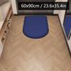 Solid Color Flannel Entrance Mat Large Size Shoe Bench Foot Pad Entry Foot Wipe Water Absorbent Cushion Study Carpet