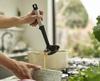 Joseph Joseph Elevate Silicone Ladle Spoon, BPA-Free, Heat-Resistant Non-Stick Kitchen Utensil with Weighted Stainless Steel Handle [Authentic] 10572