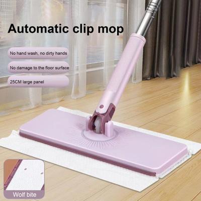 Automatischer Tuchwechsel Mini Mop Freihändiger Flachstaubmopp mit 360