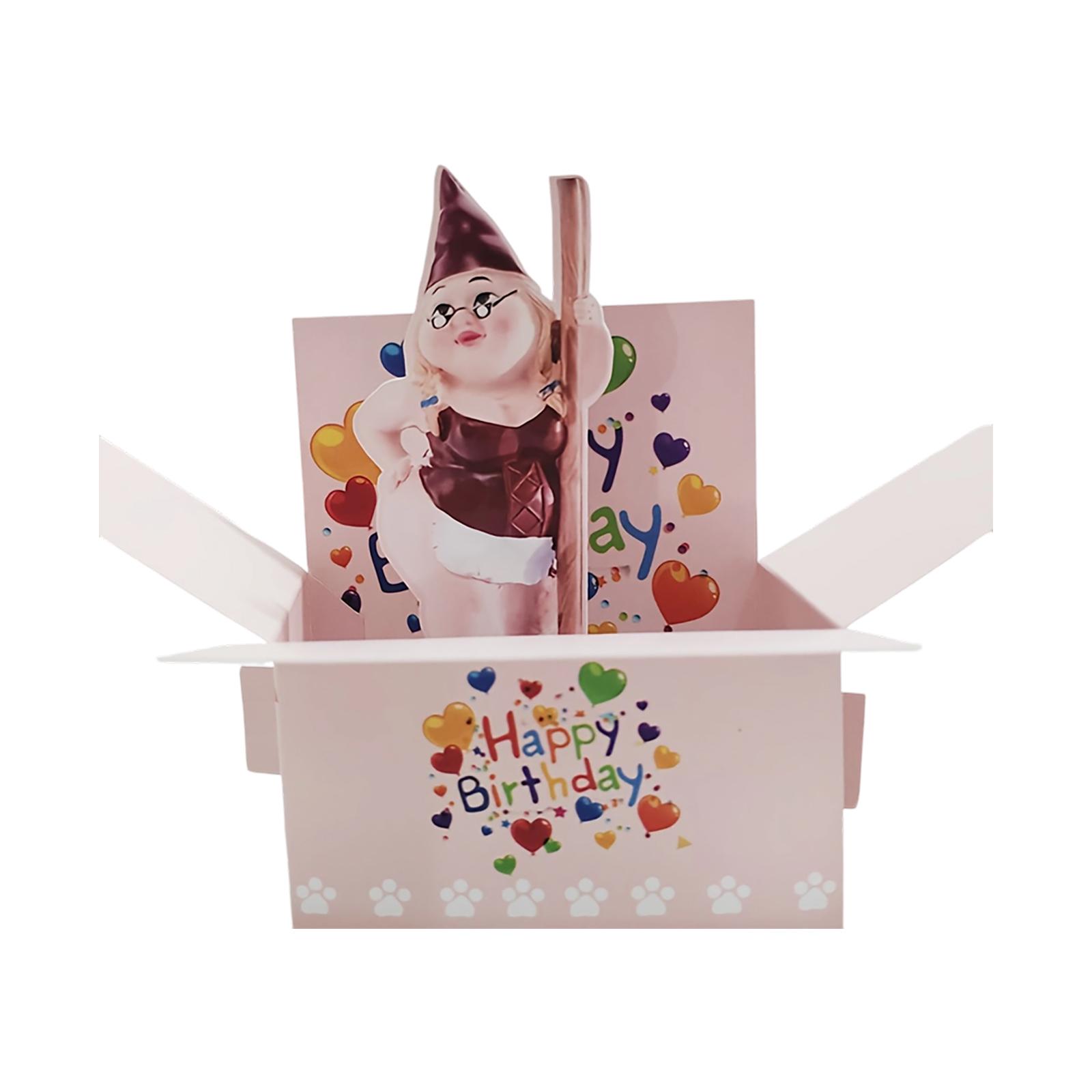 

10-pack Of Fun 3D Birthday Cards With Funny 3D Characters To Surprise Your Friends With Unique Greeting Cards One Size
