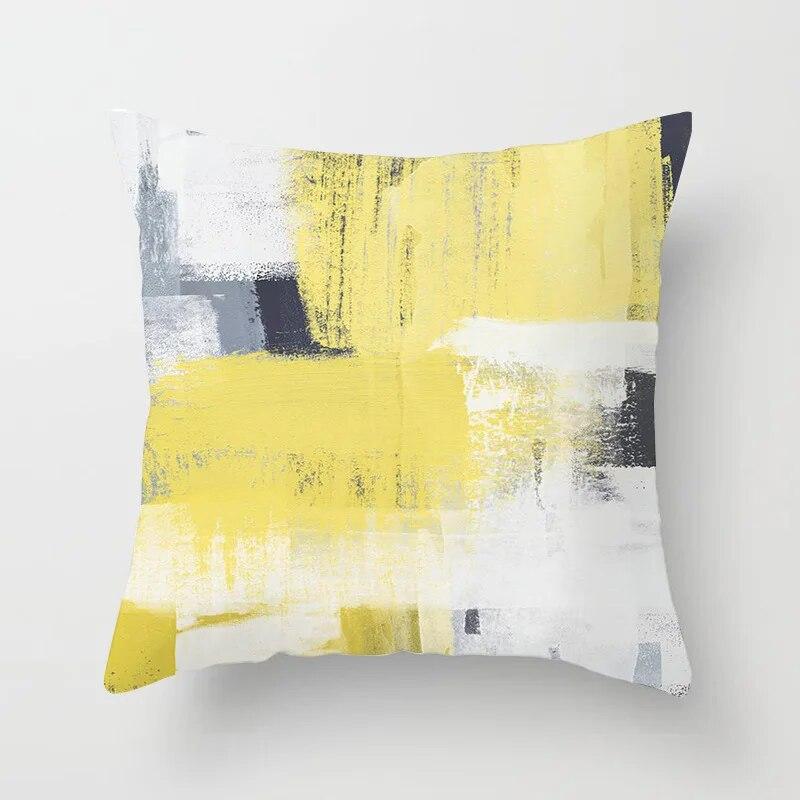 45x45cm Modern Abstract Striped Geometric Cushion Cover Throw Pillow  For Living Room Sofa Office Seat Bed Home Decor