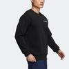 Adidas Knit Crew Neck Sweatshirt Men Tops Black HG6584