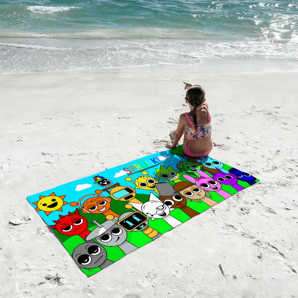 Cartoon Sergeant Frosch Handtuch Schnelltrocknende Strandhandtücher Sind Geeignet Für Schwimmbäder Camping Yoga Und Das Fitnessstudio