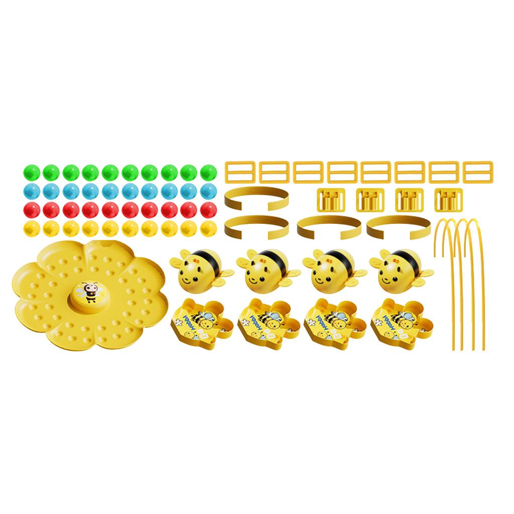 Building Magnets For Toddlers 1-3 Busy Game Picking & Table Fishing Game Headband Catcher Fast Bead Collecting For Kids 3-4