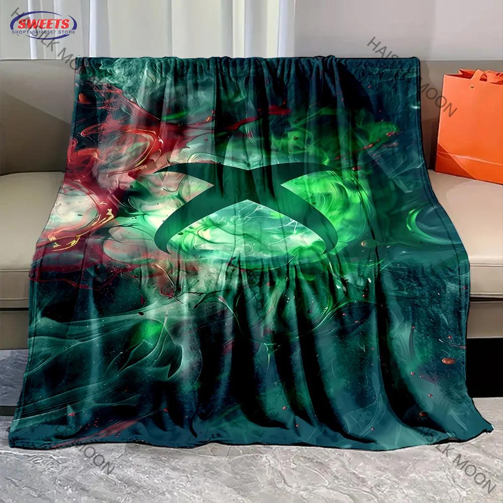 Multi-Size Game Controller Soft Printed Blanket Soft and Comfortable Sofa Living Room Office Four Season Available Quick Arrival