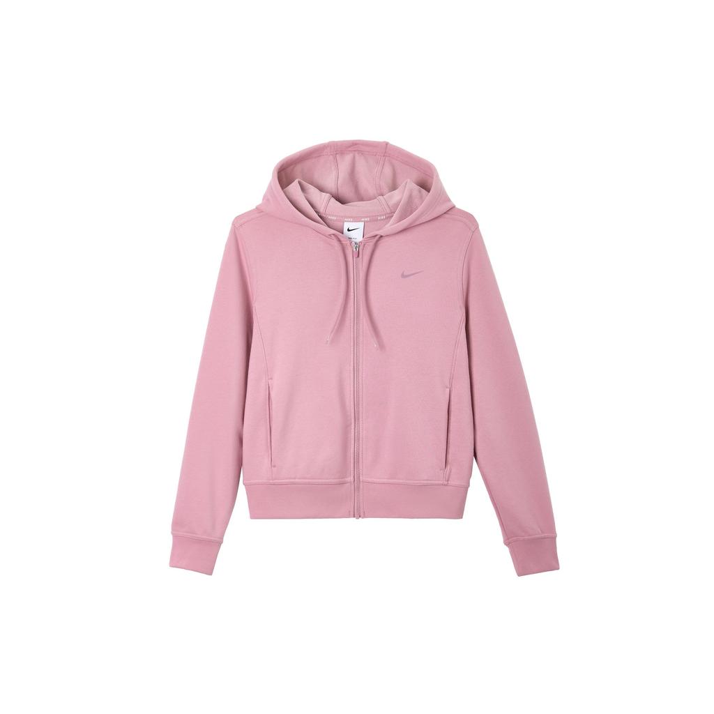 Nike Dri-Fit One Soft Quick-Dry Casual Versatile Hoodie Women Hoodies Element-Pink FB5199-699