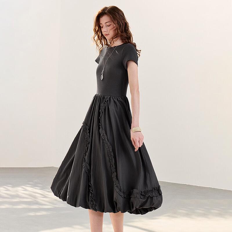 Chuyu Women's Summer Retro A-Line Petal Dress