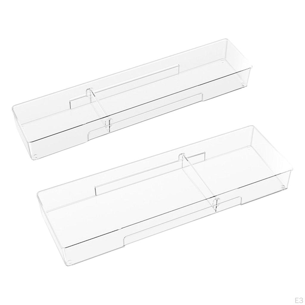 Acrylic Utensil Storage Solution for Kitchen And Office Organization