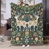 Christmas Creative Throw Flannel Print Blanket Super Soft Cozy Sofa Nap Home Blanket Perfect Home Gift for Her