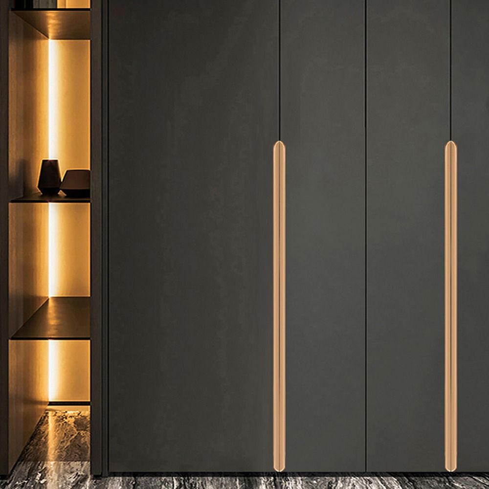 Klíčky ke dveřím ze slitiny hliníku Skryté úchytky zásuvek Vysoce kvalitní úchytky skříněk Domácnost