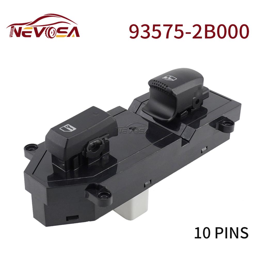 93575-2B000 For 2007-2012 Hyundai Santa Fe Front Right Side Power Window Switch Button RH 935752B000 93575-2B000S4 Car Parts 93575-2B000