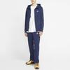 Nike Sportswear Club Fleece Full-Zip Hoodie Midnight Navy/Midnight Navy/White Men Streetwear BV2645-410