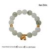 Han Qian'er Cat's Eye Beads & Tianshan Jadeite Versatile Bracelet SC0224