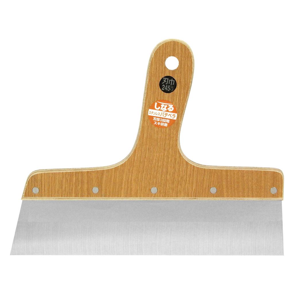 SK11 Flexibler Spachtel Edelstahl 245mm Spachtel, Stahl, 0,4mm Dicke,