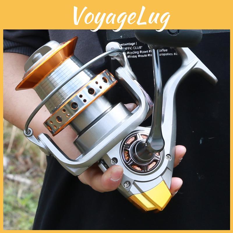Reel Reel Fishing Spinning 2024 10007000 Series Full Metal Spool Spinning Reel Suitable For Sea Fishing Carp Fishing Multiwater Situation