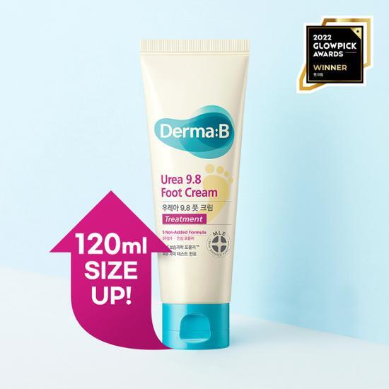 Derma B Urea 9.8 Foot Cream 120ml Large Capacity Limited Edition