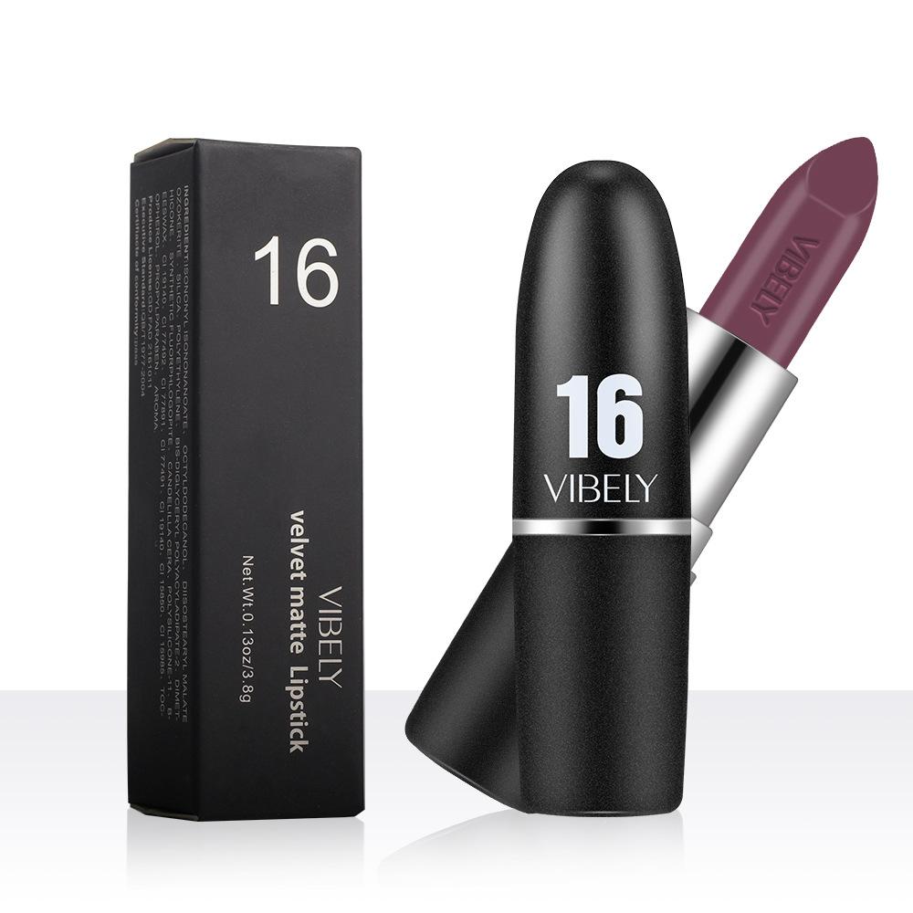 VIBELY Clarinet Matte Bullet Matte Waterproof Non-stick Cup Lipstick