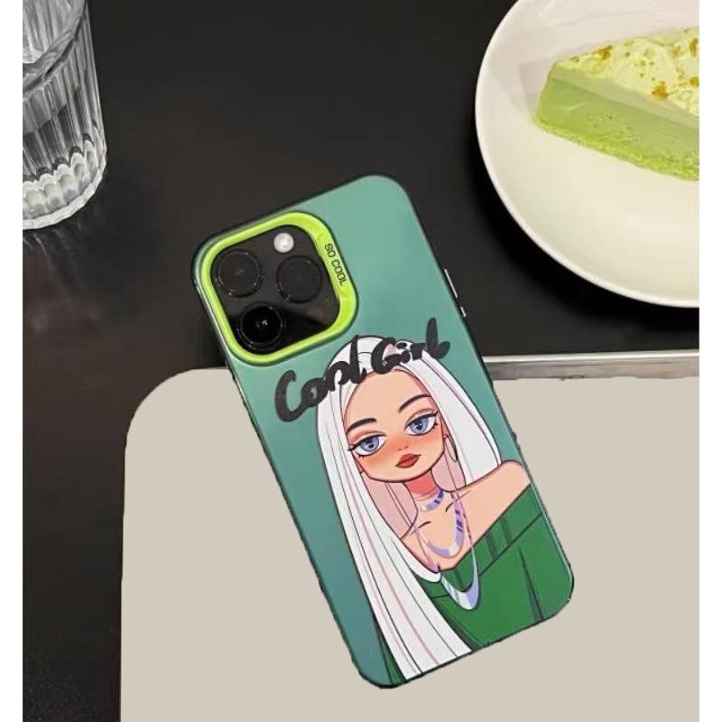Girls Fashion Phone Case For iPhone 17 Pro Max 16 Pro 15 Plus 14 13 Mini 12 11 16E 17 Air Case