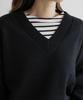 Ppaeppae V-Neck Soft Loose Fit Knit T-Shirt 4 Colors