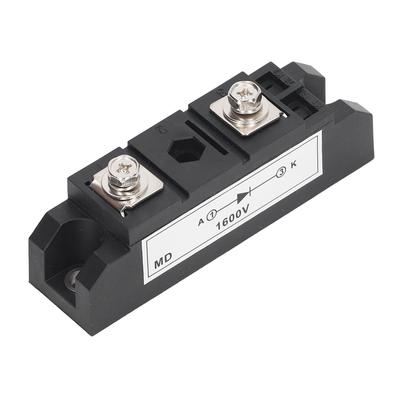 Brückengleichrichter, Diodengleichrichtermodul, Kunststoffgehäuse, 2 Anschlüsse, Kupferplattenkühlung, 100A, 1600V, PWM