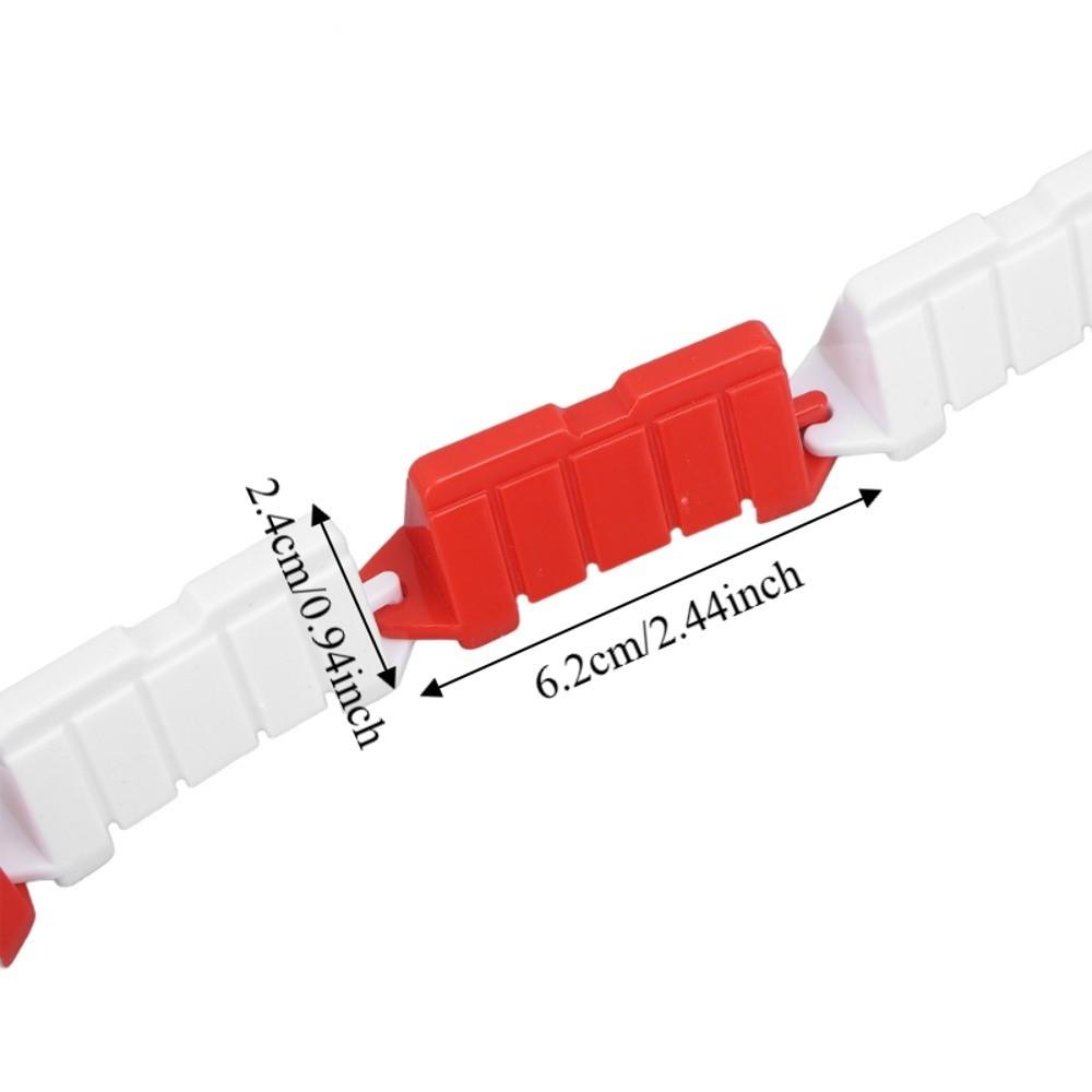 300Pcs Anti-Scratch RC Car Racing Track Red and White Drift Field Fence RC Barriers  Mini RC Car