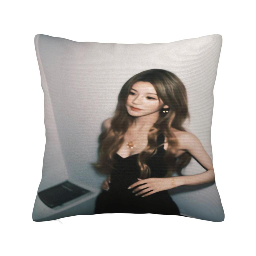 Pillow Cover Zhao Lusi Printed Cushion Cover Rosy Funny Pillow Case For Office Car Home Decorative Pillowcases