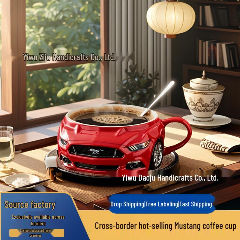 

Creative Mustang-Shaped Coffee Mug