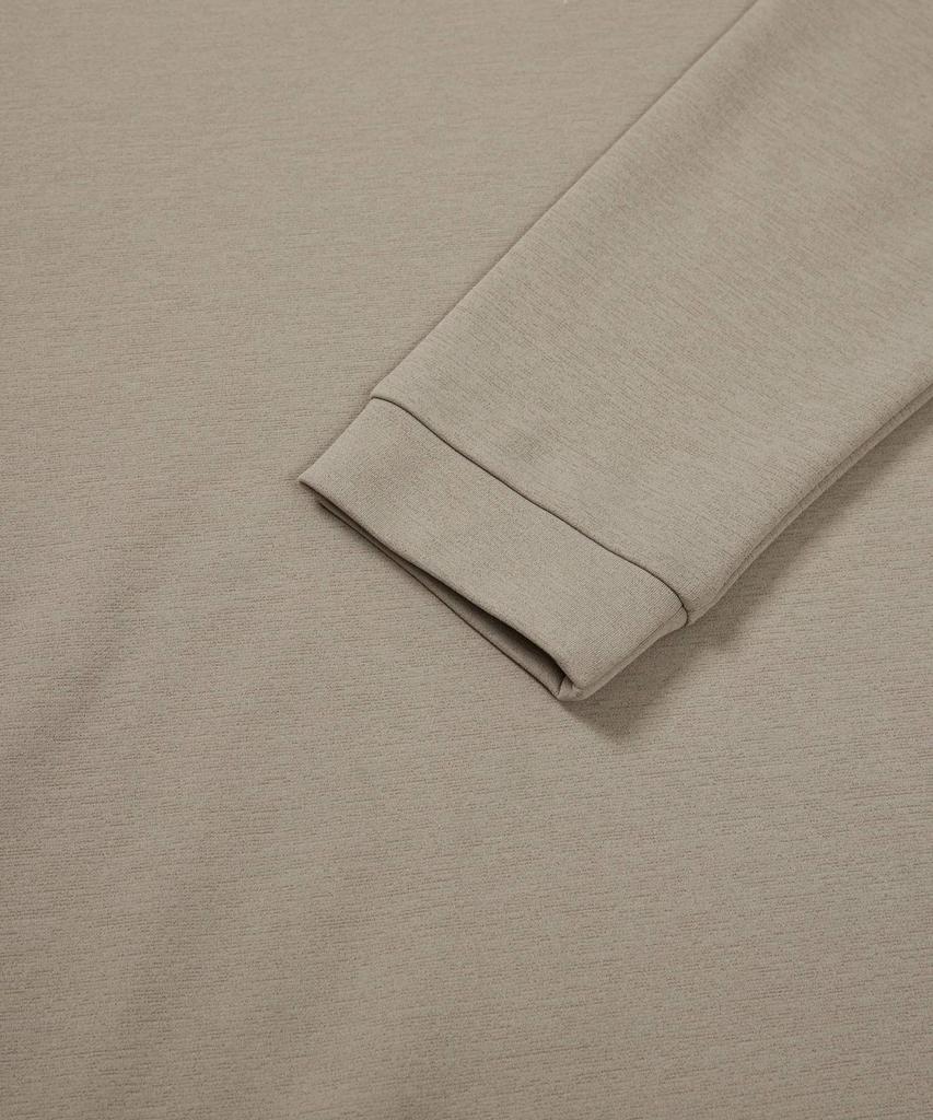 SNOWPEAK APPAREL Polo Long Sleeve T-Shirt (S24Fmtps10) Beige Gray