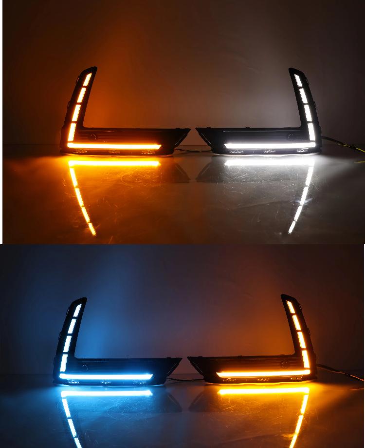 Compatible LED Daytime Running Lights for 2023-2025 Honda CRV Front Bumper Modification