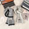 New quality scarf women's winter atmosphere Christmas gift warm scarf versatile soft waxy shawl
