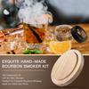Cocktail Smoker Kit with Wood Chips for Infuse Cocktail Whiskey Wine Meat Salad Cheese and BBQ Flavor Drink Old Fashioned Smoker